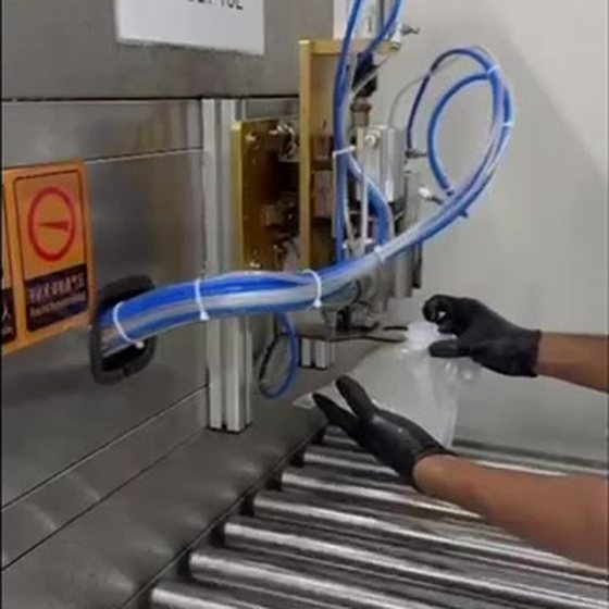 Filling and sealing